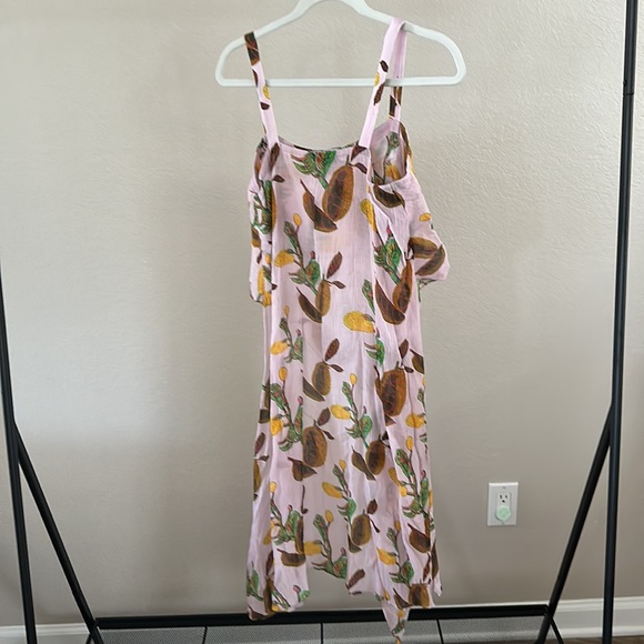 Masaba Spicy Jackfruit Assymetrical Top and Palazzo Pants Set - Picture 8 of 11